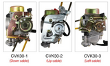 Carburetor PD30JK GY6 CVK30 300CC